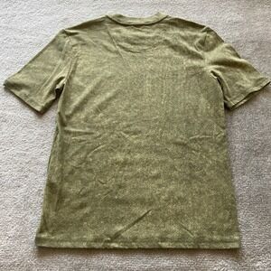 Mens Cross Eyed Moose Gym Training T Shirt Green Size XS‎ Soft
